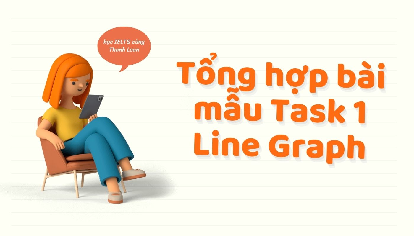 Đề thi Writing Task 1 dạng Line Graph