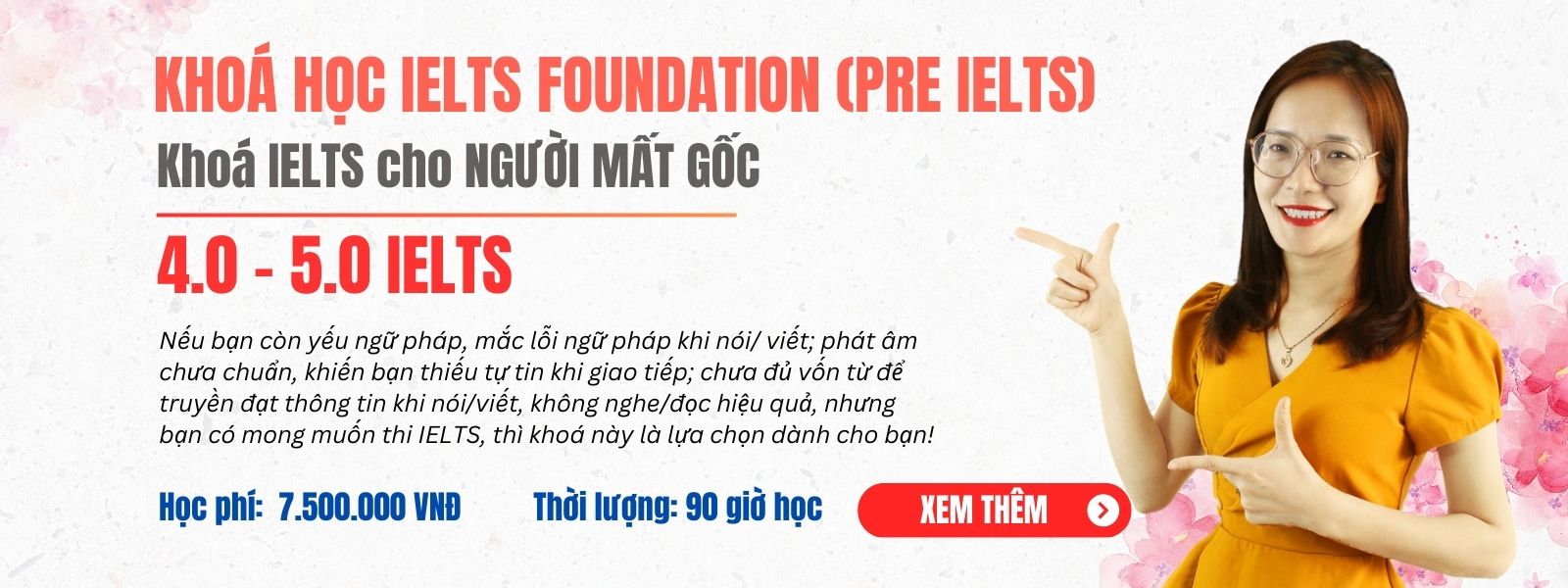 Khóa học IELTS Foundation tại IELTS Thanh Loan