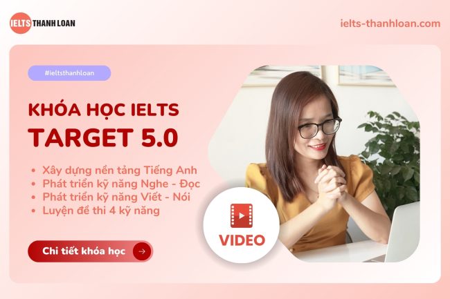 Khóa học IELTS Target 5.0