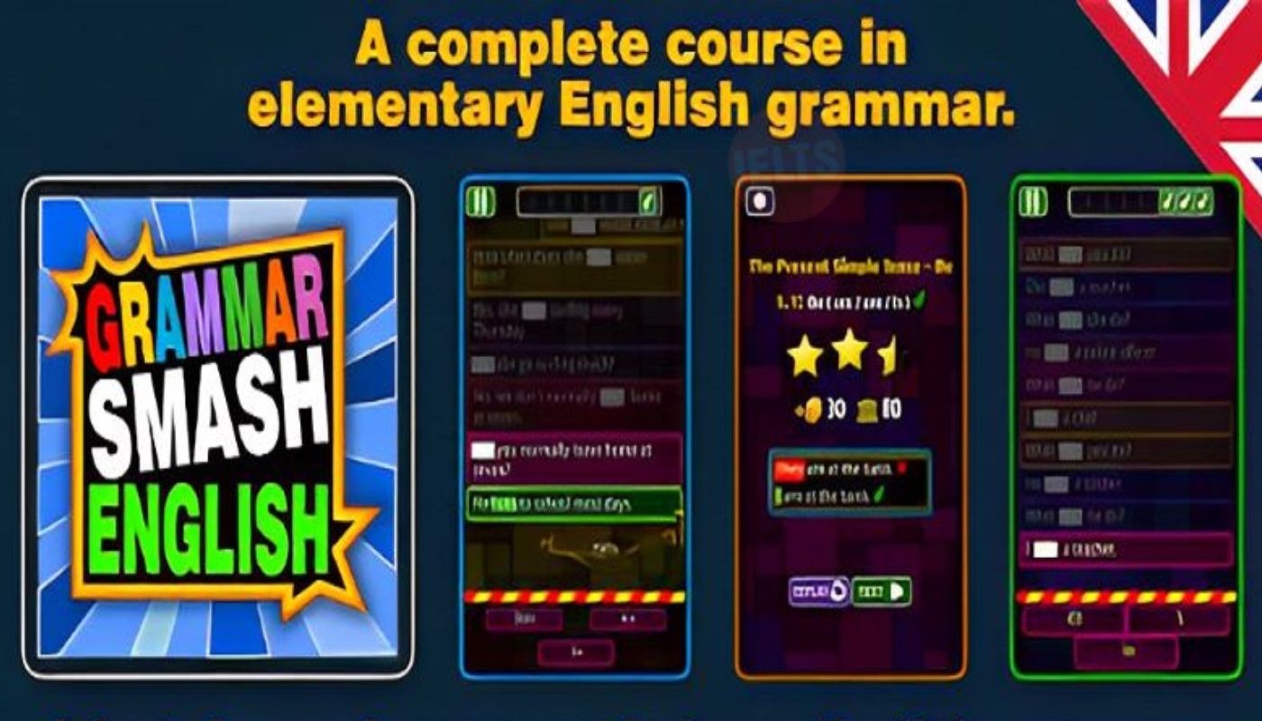 App học IELTS Grammar Smash