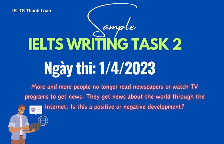 Giải đề IELTS Writing Task 2 ngày 1/4/2023 – Get news