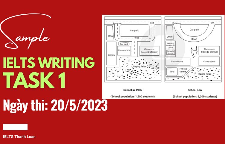 Giải đề thi IELTS Writing Task 1 ngày 20/5/2023