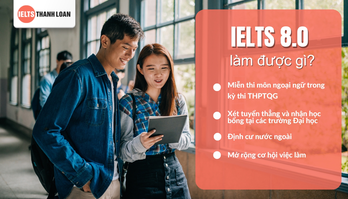 Lợi ích IELTS 8.0