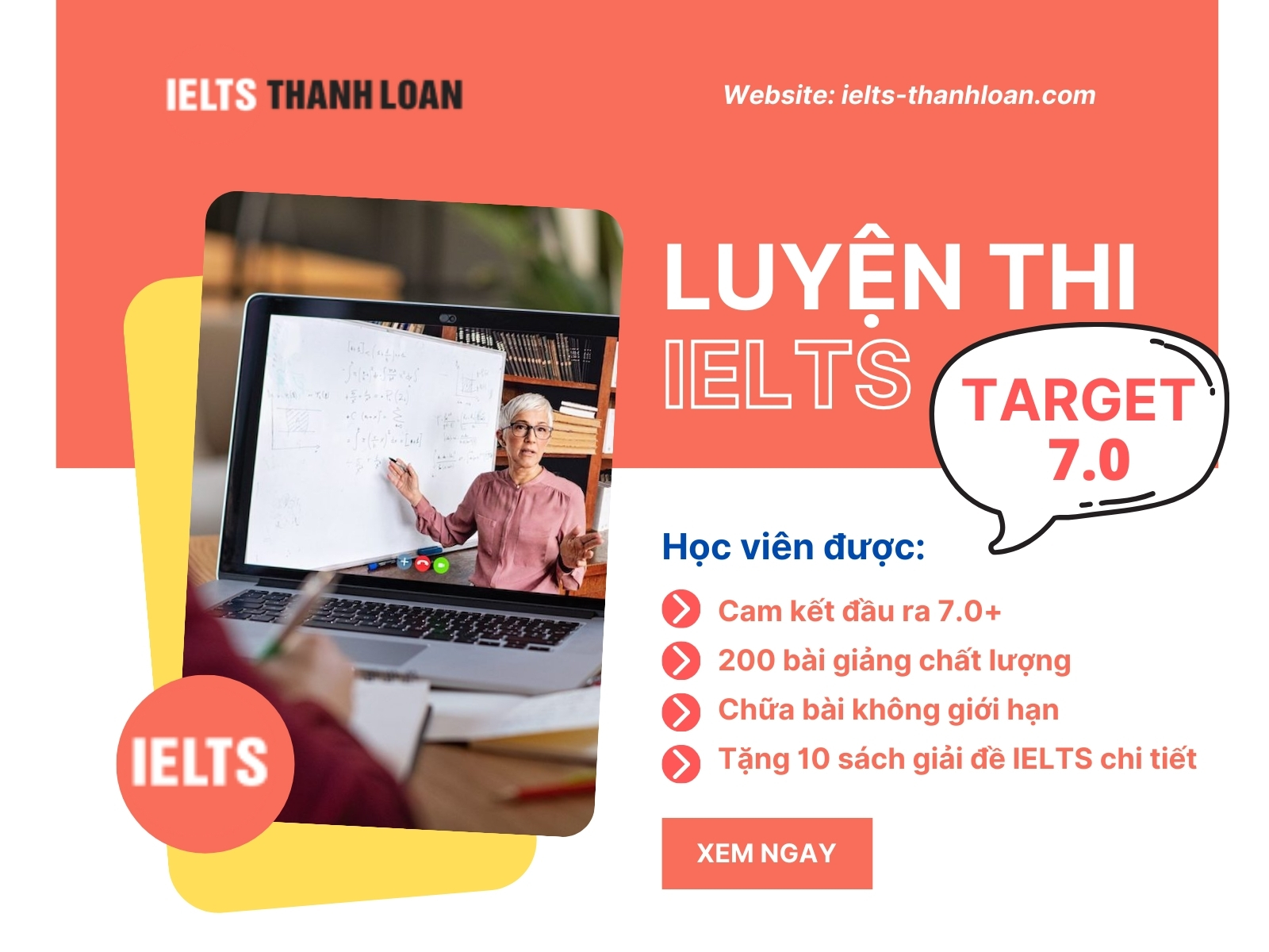 Khoá học IELTS Target 7.0