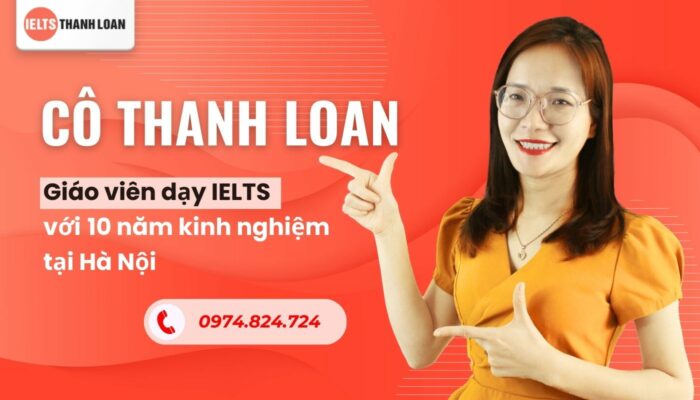 Học IELTS Online trực tiếp cùng cô Thanh Loan