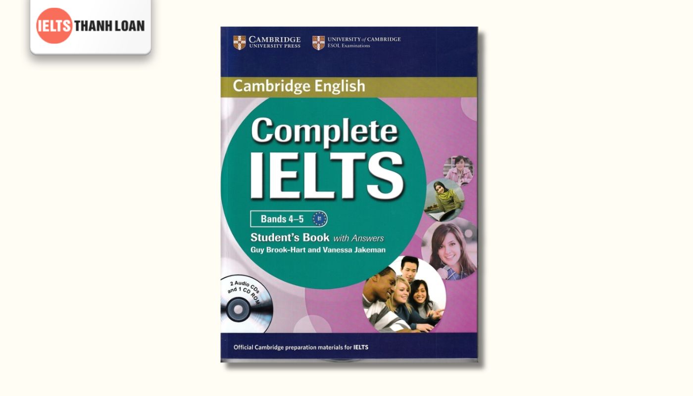 sách luyện listening ielts hay Complete IELTS band 4.0 - 5.0