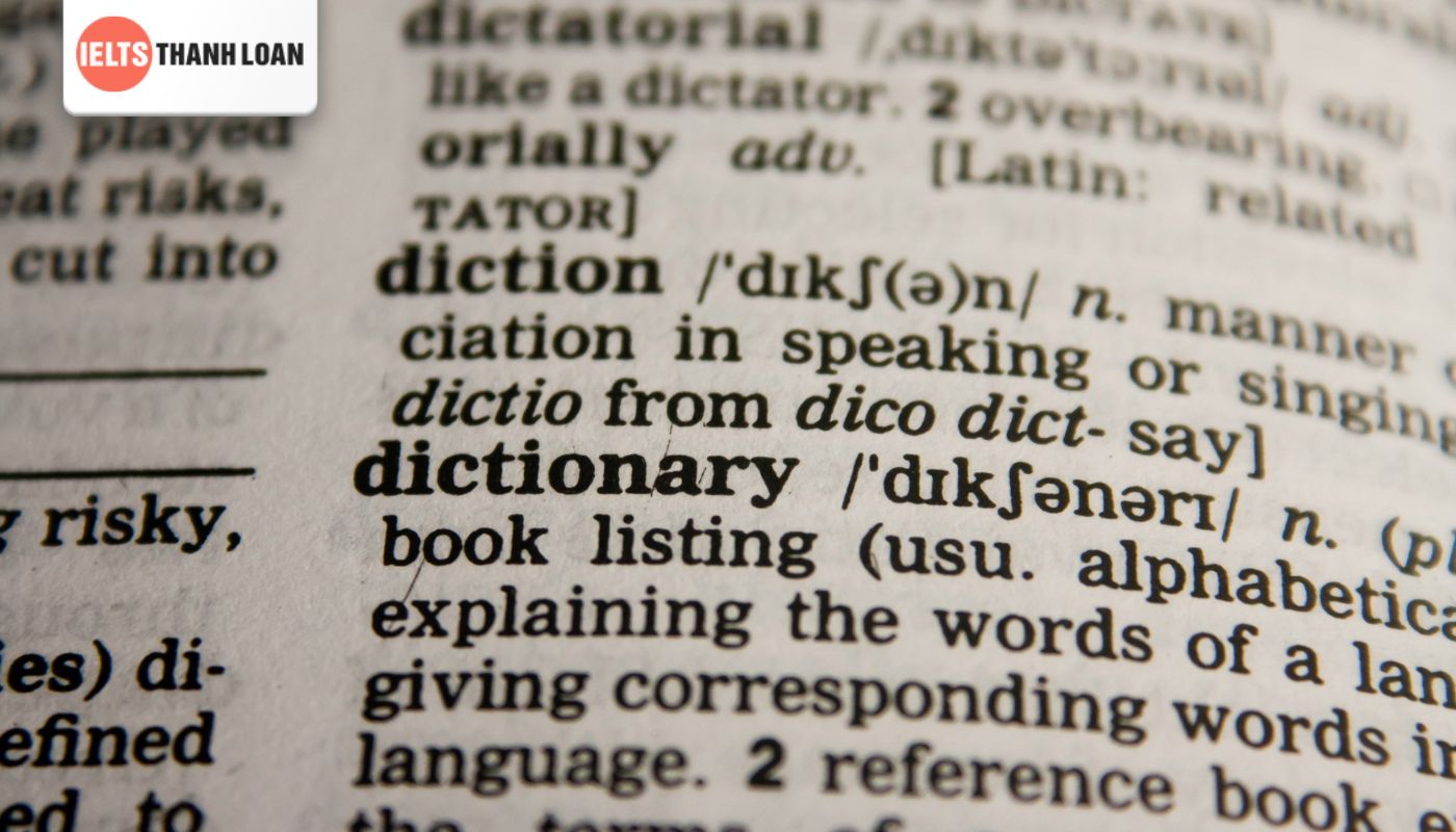 Từ điển Anh - Anh học ielts cấp tốc 3 tháng