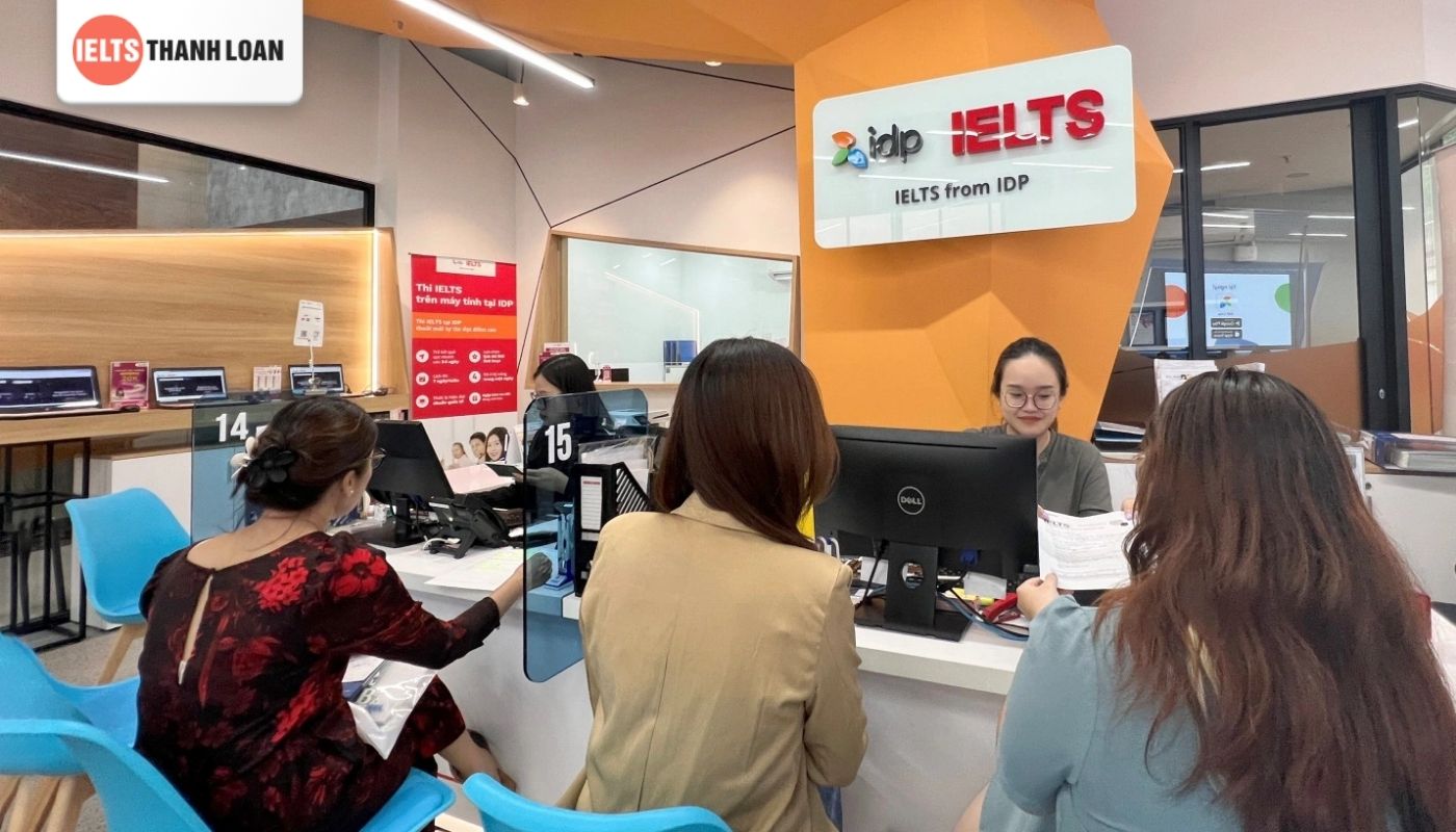 Các địa điểm thi ielts idp