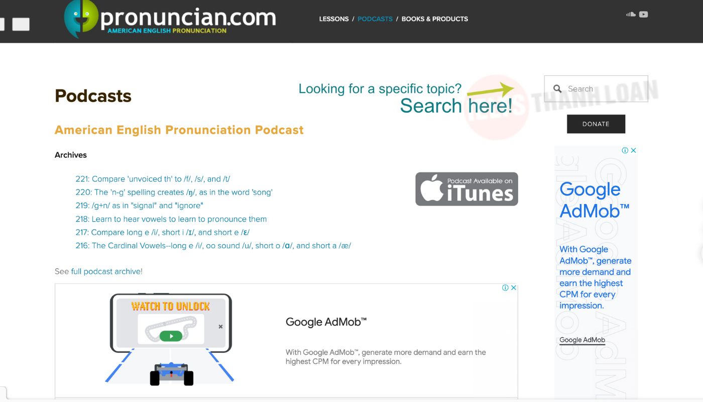 American English Pronunciation Podcast