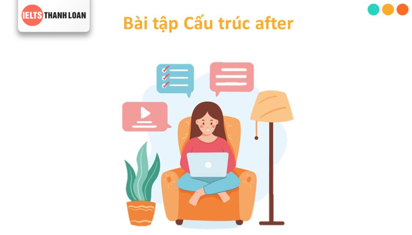 Bài tập vận dụng cấu trúc câu After kèm lời giải