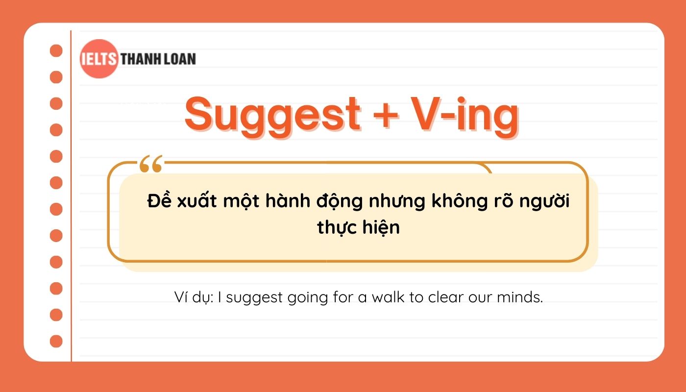 Suggest cộng gì? Cấu trúc Suggest + V-ing