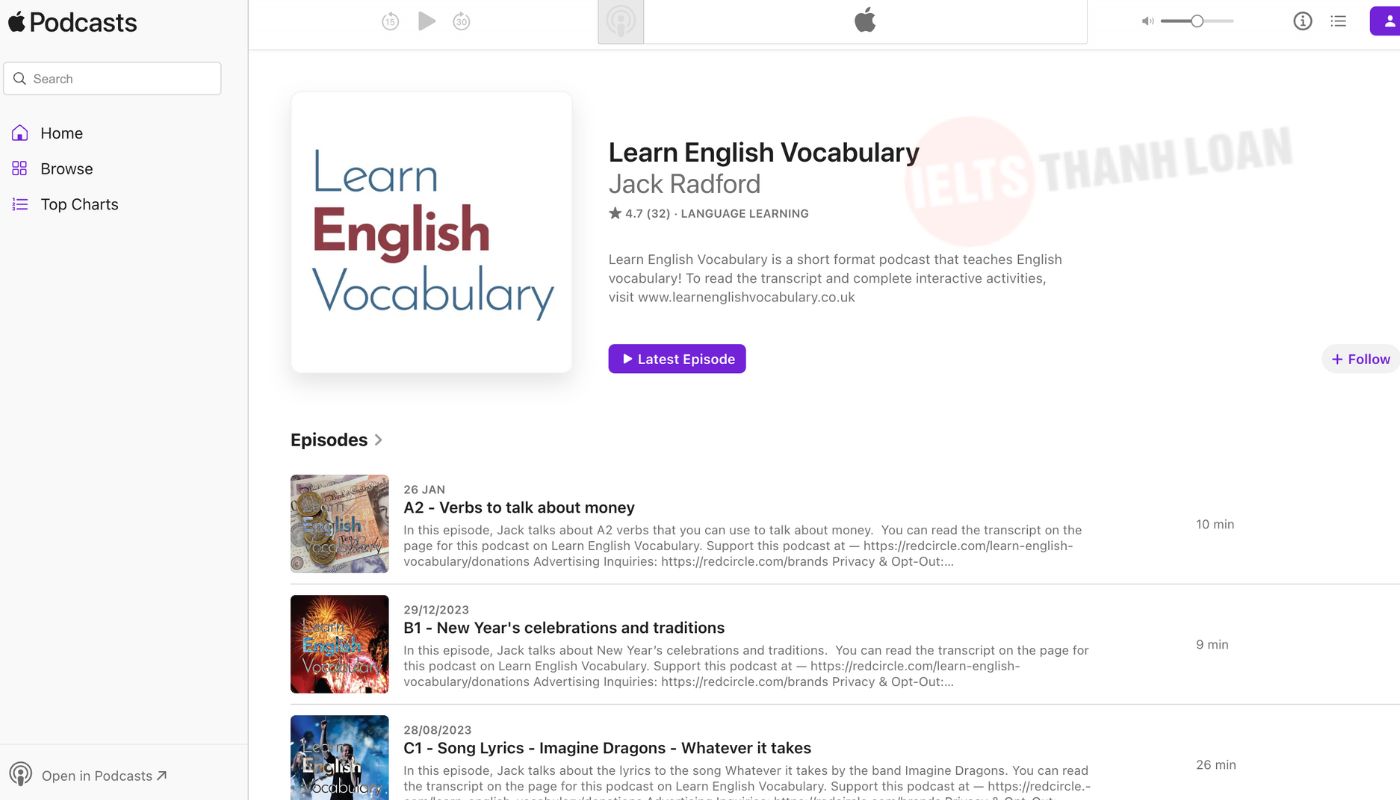 Learn English Vocabulary