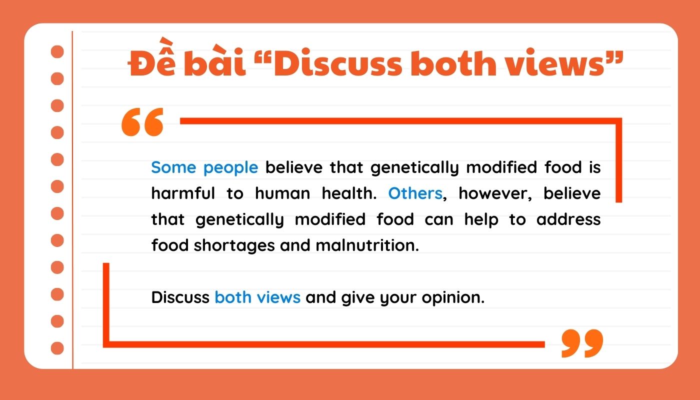 Cách viết bài discussion essay dạng both views and give your opinion