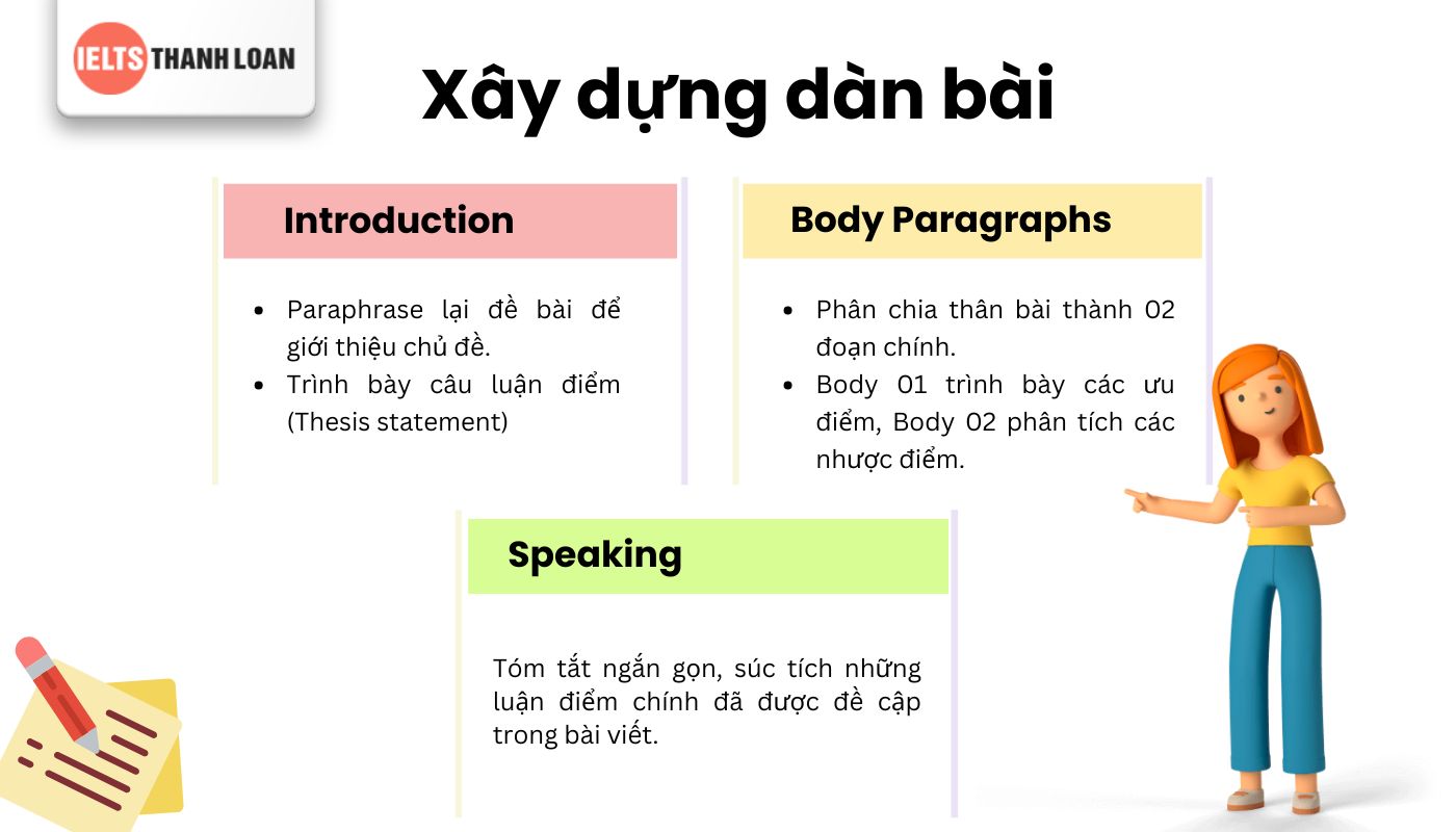 Lập dàn bài Advantages and Disadvantages IELTS Writing Task 2