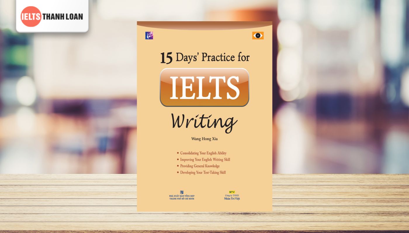 sách tự học IELTS 5.0 15 Days Practice for IELTS Writing