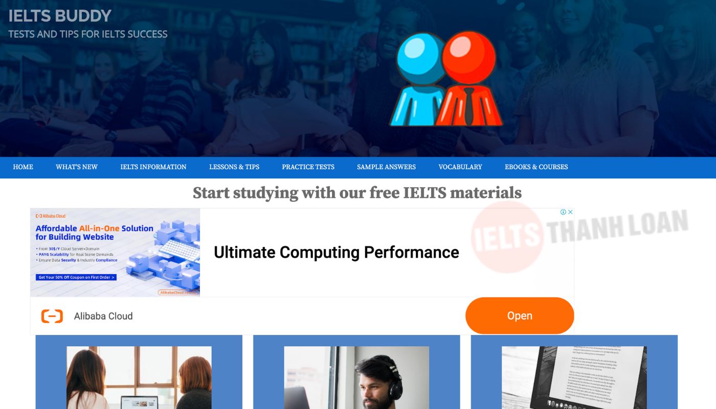 IELTS Buddy - Web luyện thi IELTS Online