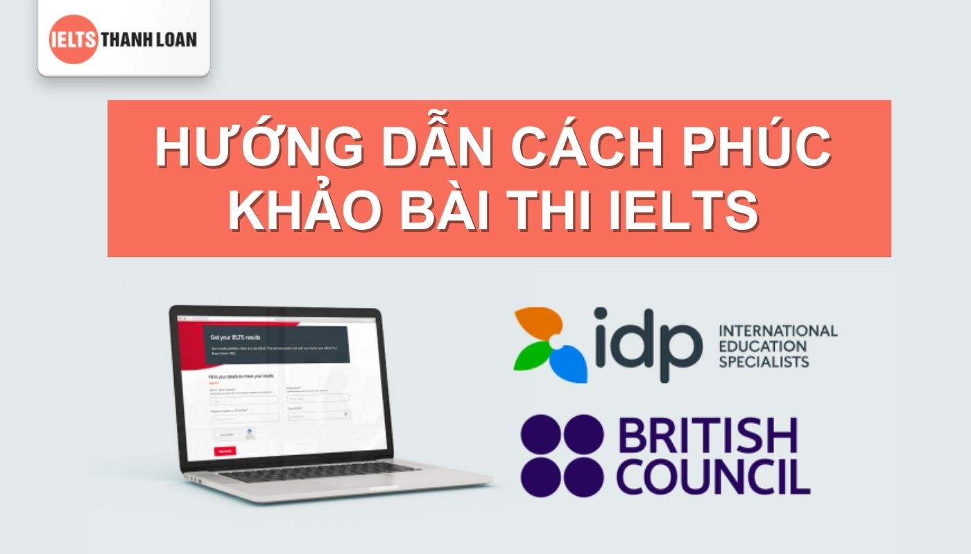 hướng dẫn phúc khảo IELTS