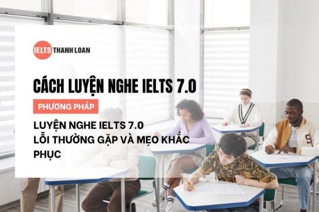 Cách Luyện Nghe IELTS 7.0 Hiệu Quả: Lỗi Thường Gặp Và Mẹo Khắc Phục