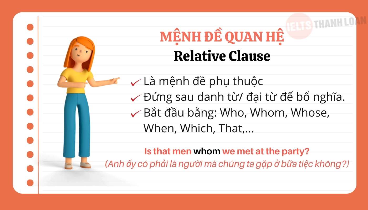 Tìm hiểu mệnh đề quan hệ là gì?