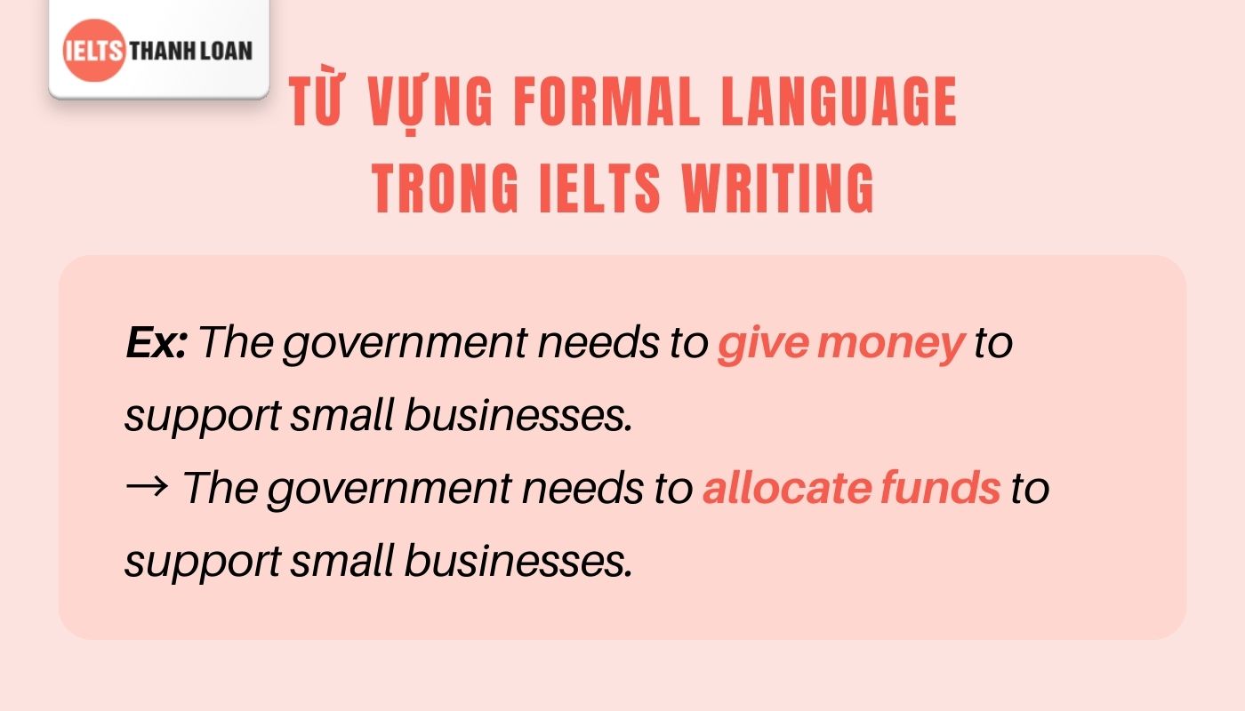 Cách sử dụng từ vựng Formal Language