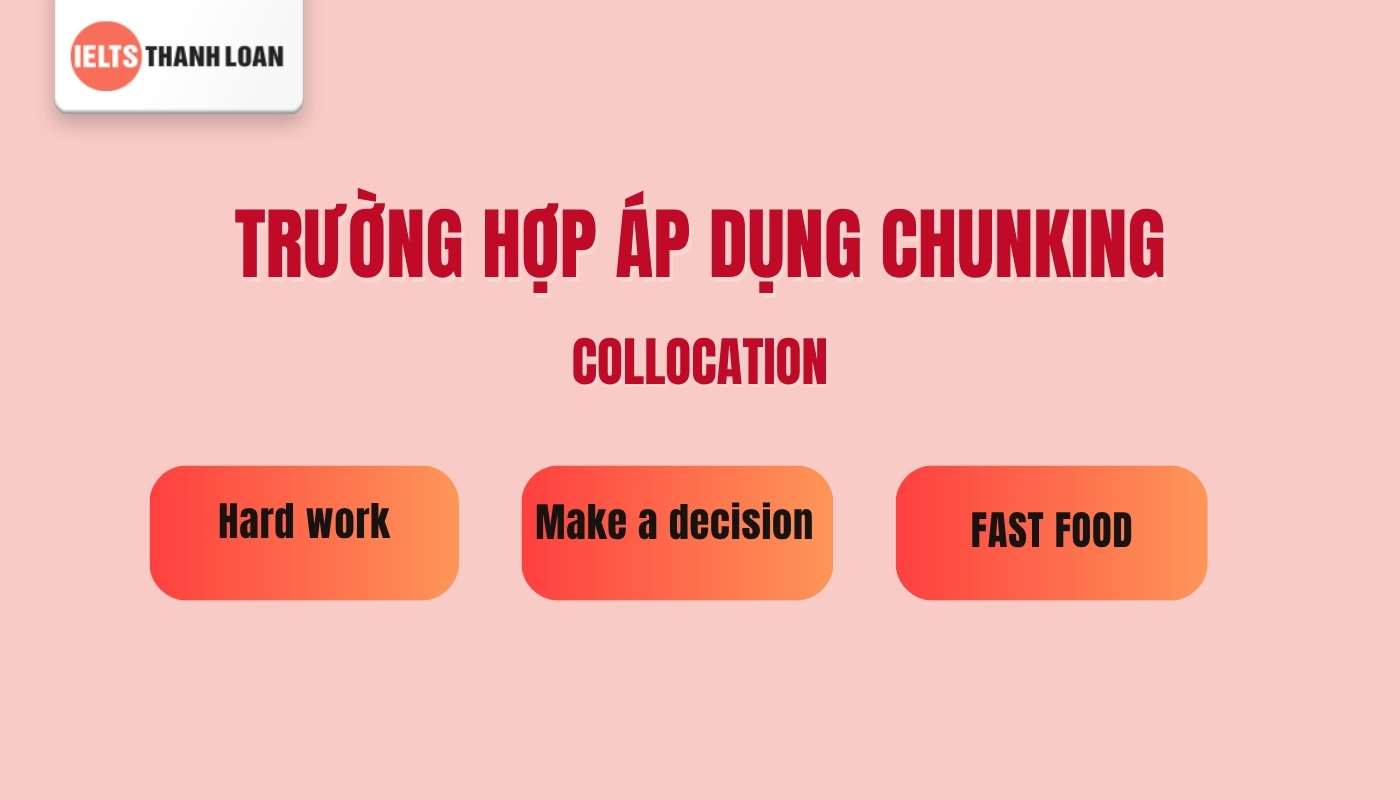 Có thể nhóm các collocation khi trả lời trong phần thi IELTS Speaking