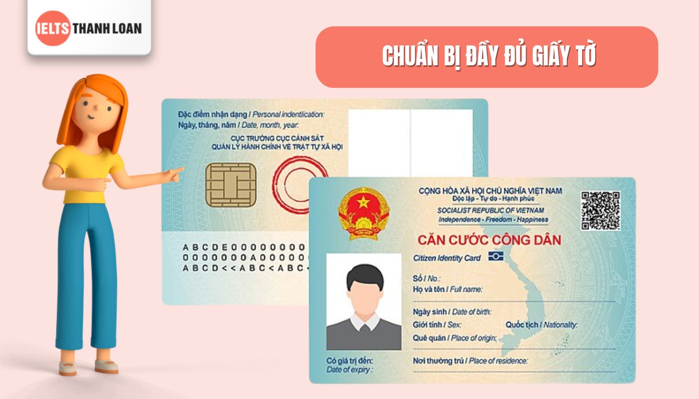 Mang theo giấy tờ tùy thân hợp lệ
