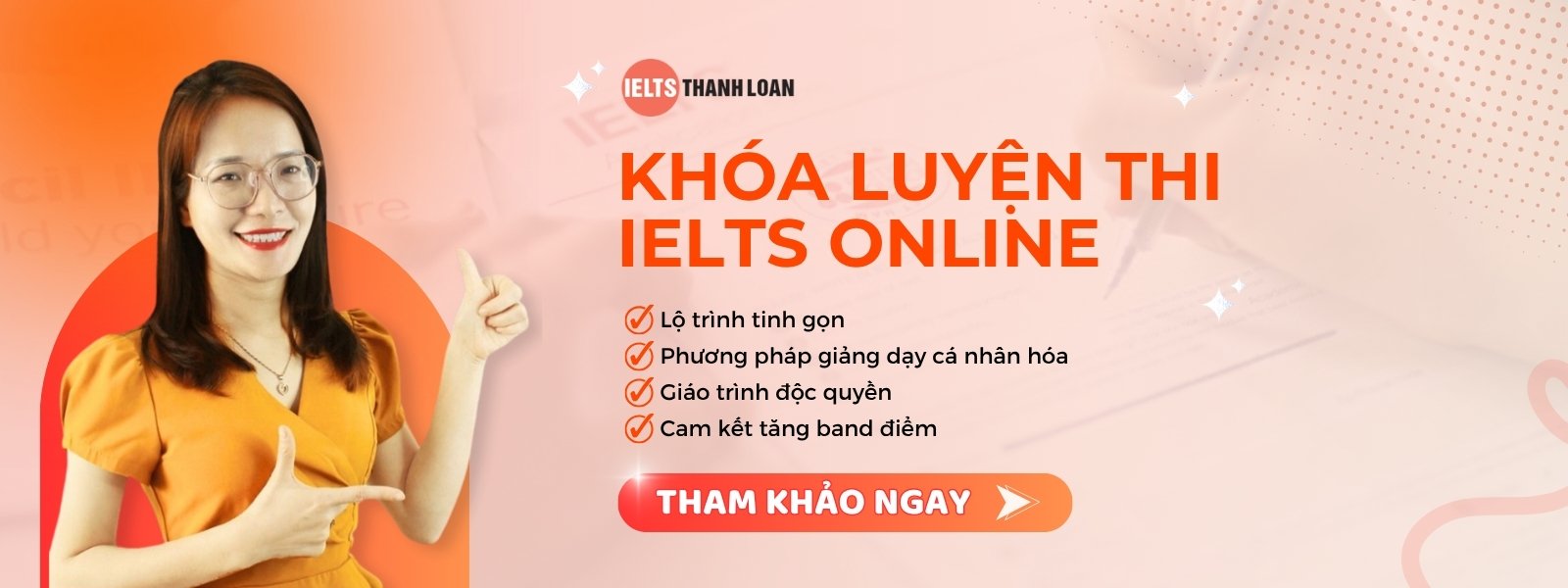 Khóa học IELTS online tại trung tâm IELTS Thanh Loan