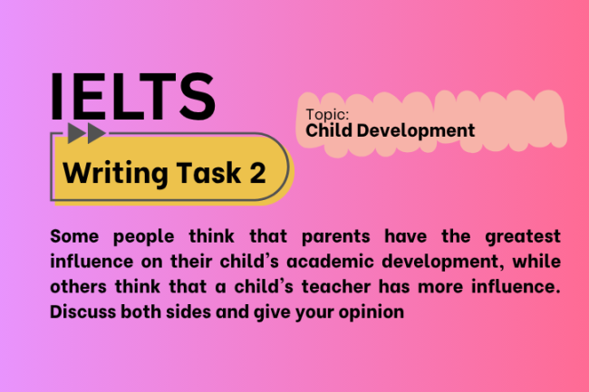IELTS Writing Task 2 – Child Development (Bài Mẫu Band 8)